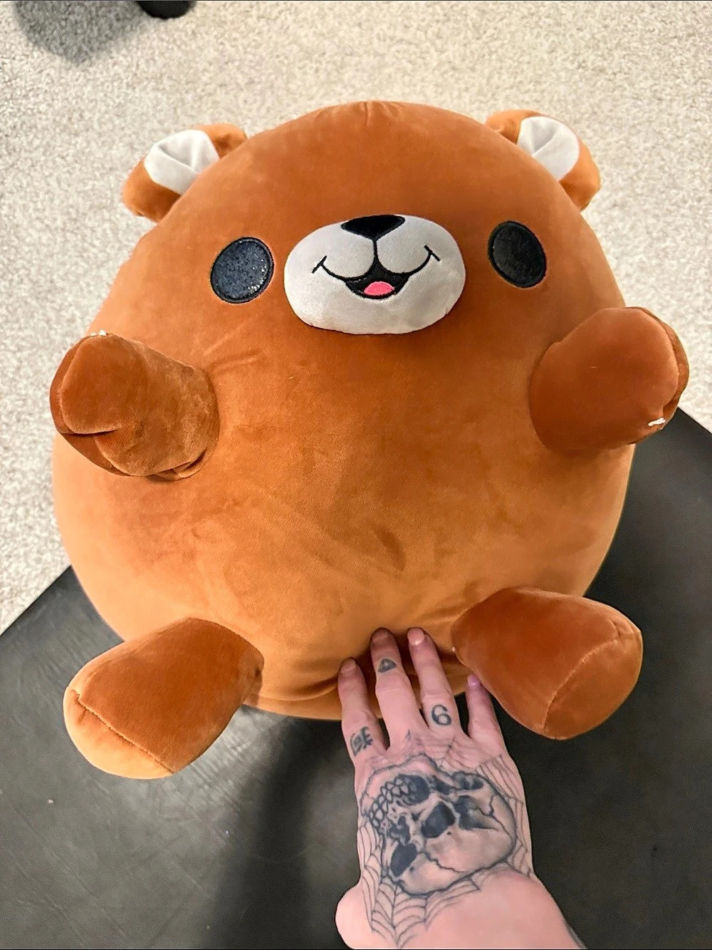 Squishmallows Omar the Bear Brown Plush Toy